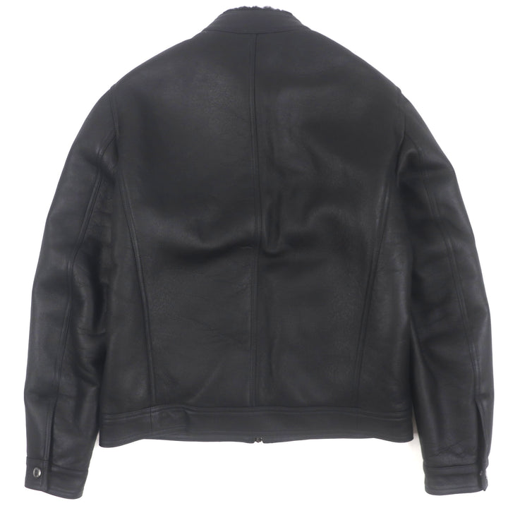 EMMETI Mouton jacket JURI MOUTON SP MOUTON double zip up black Mouton mens 46