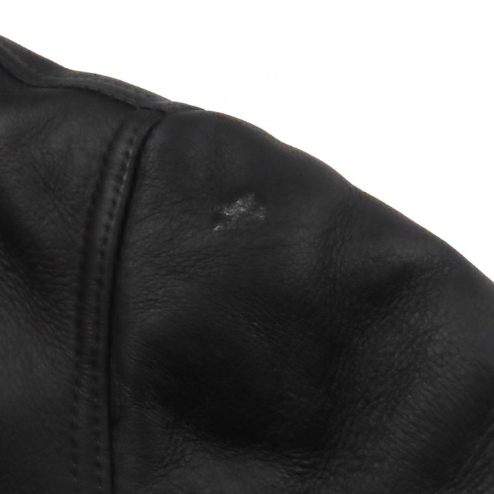 EMMETI Mouton jacket JURI MOUTON SP MOUTON double zip up black Mouton mens 46