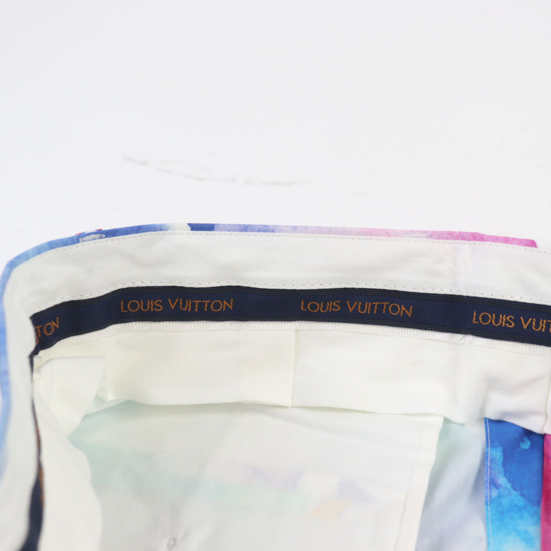 Excellent LOUIS VUITTON Shorts Monogram shorts multicolor cotton men 38 HLP01W