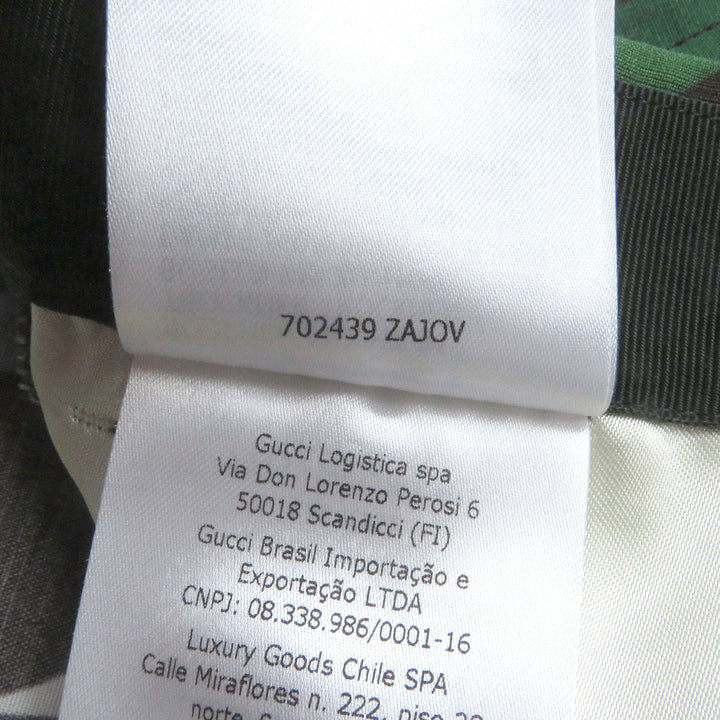 Pristine GUCCI×adidas Shorts Trefoil GG logo multicolor Rayon mens 50 702439