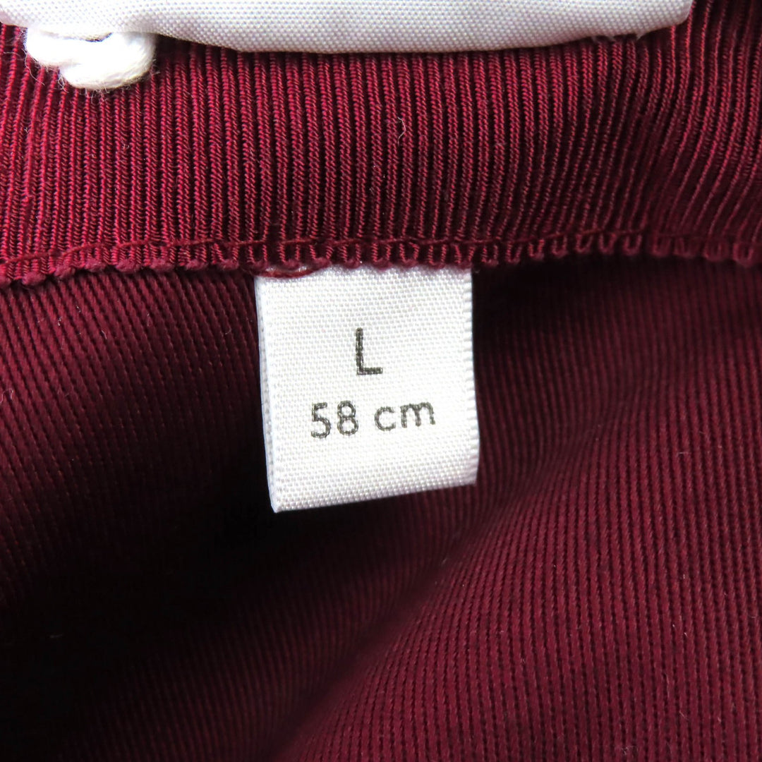 新品 GUCCI キャップ GGモノグラムキャンバス＆レザー ボルドー コットン レディース L 833272