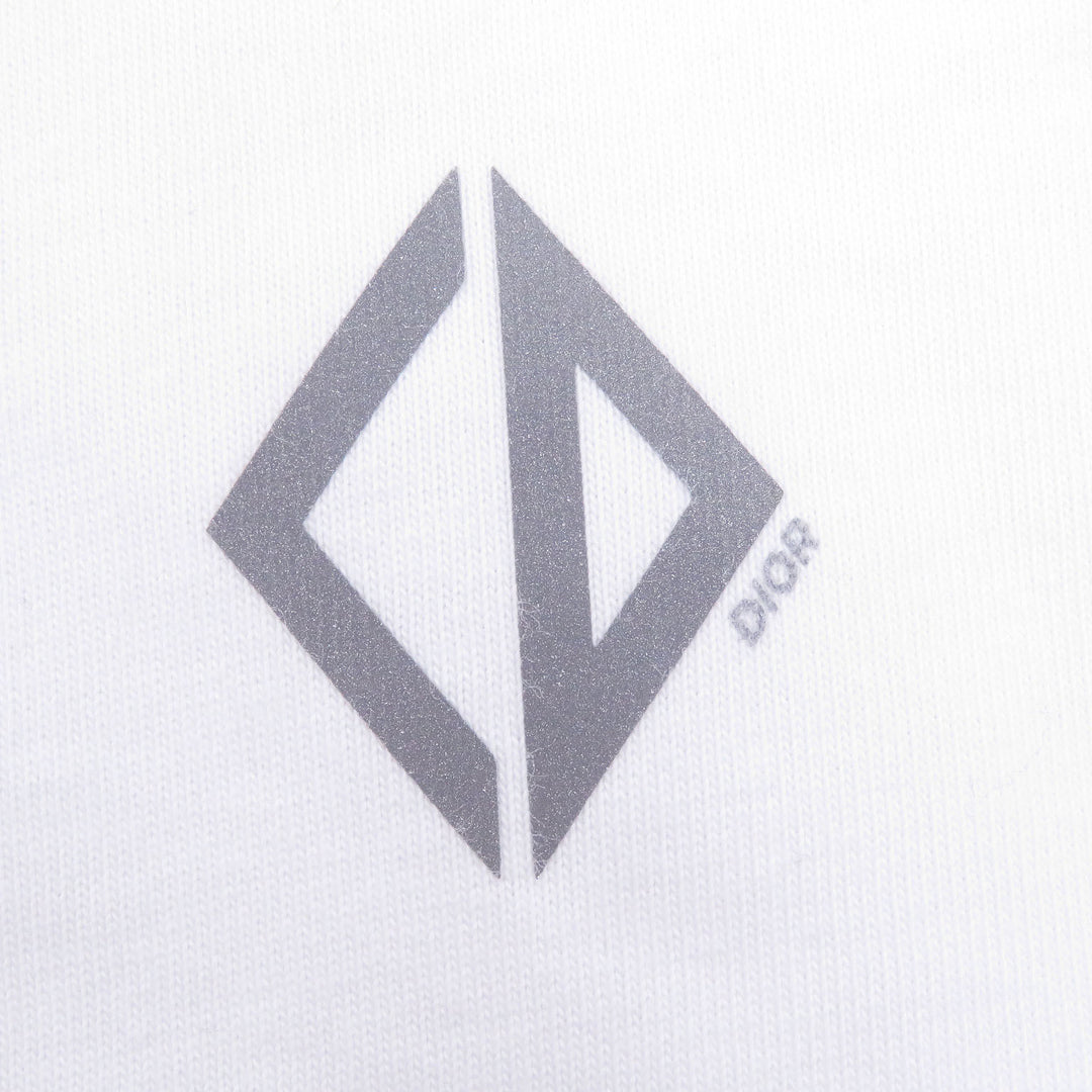 Excellent DIOR Short sleeve T-shirt CD Diamond Logo Print Short Sleeve