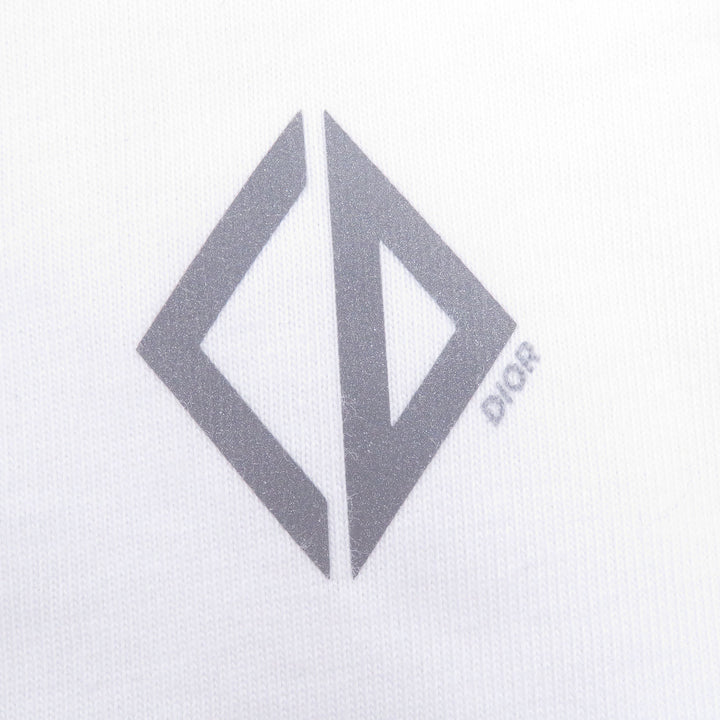 Excellent DIOR Short sleeve T-shirt CD Diamond Logo Print Short Sleeve