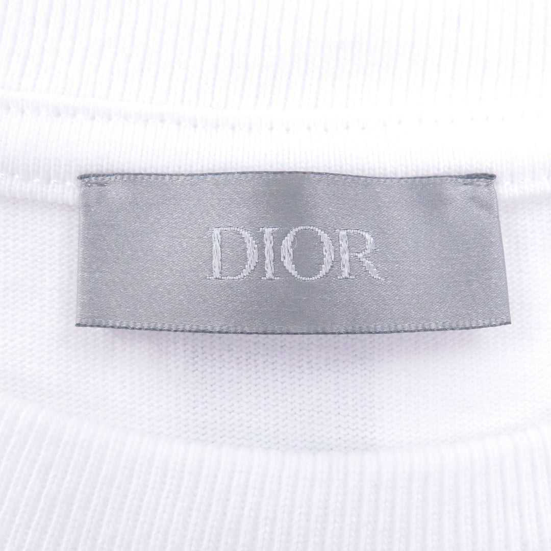 Excellent DIOR Short sleeve T-shirt CD Diamond Logo Print Short Sleeve