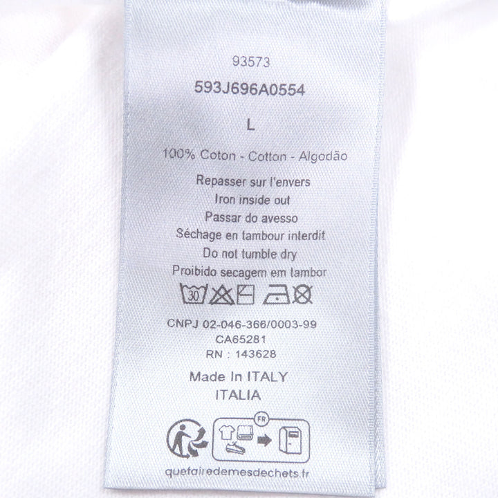 Excellent DIOR Short sleeve T-shirt CD Diamond Logo Print Short Sleeve