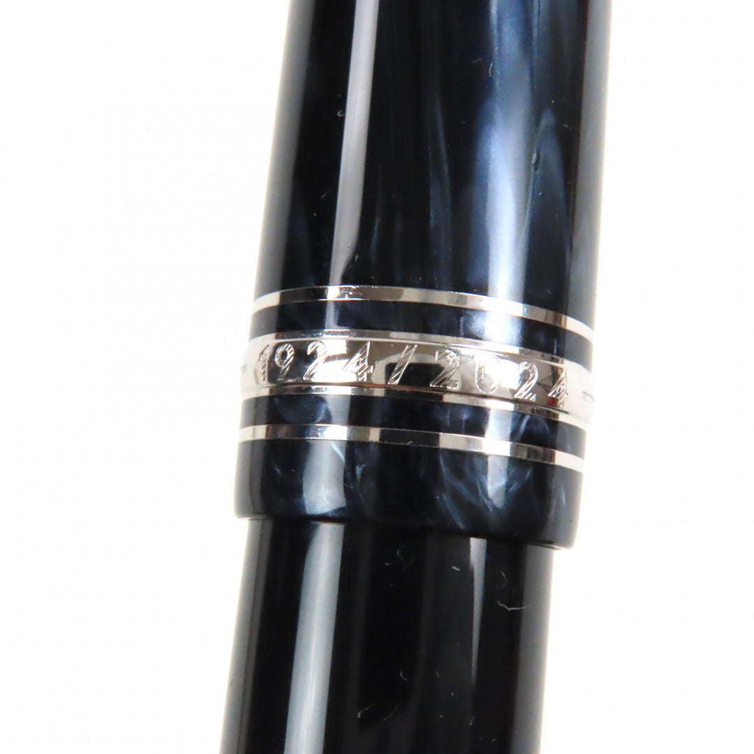 モンブラン 万年筆 マイスターシュテュック 149 オリジン コレクション ブラック シルバー 18K メンズ