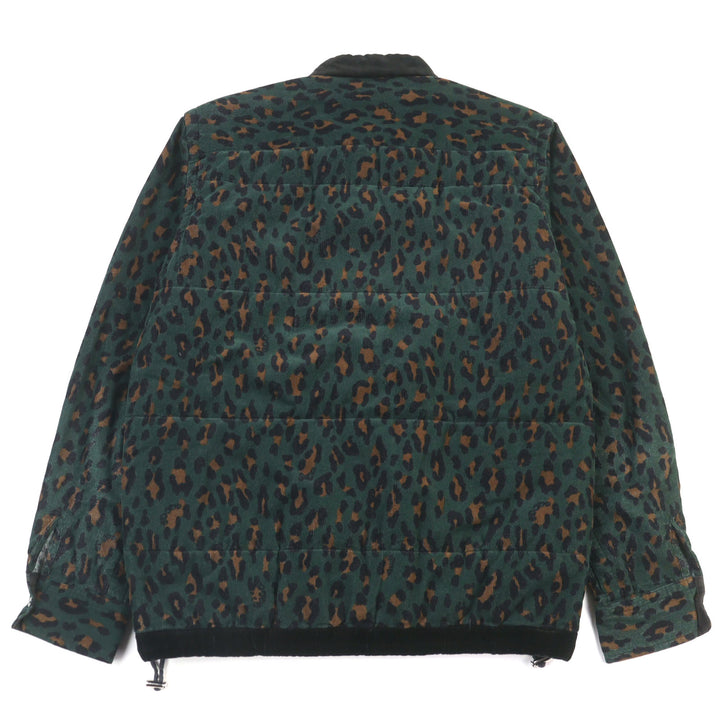 Great Sacai Jacket HAVEN JACKET Leopard print padding cotton men 2 19-02053M