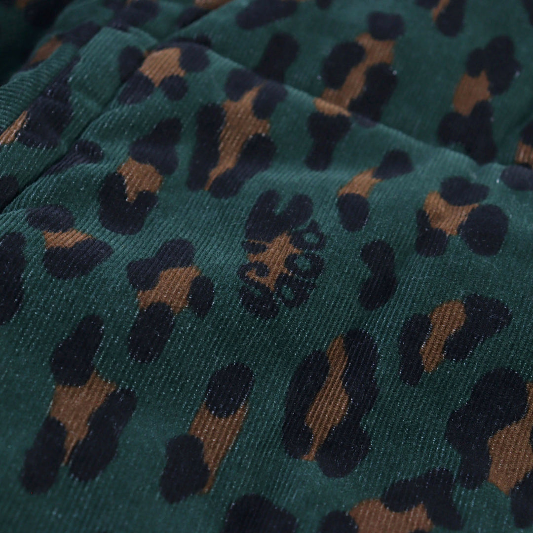 Great Sacai Jacket HAVEN JACKET Leopard print padding cotton men 2 19-02053M