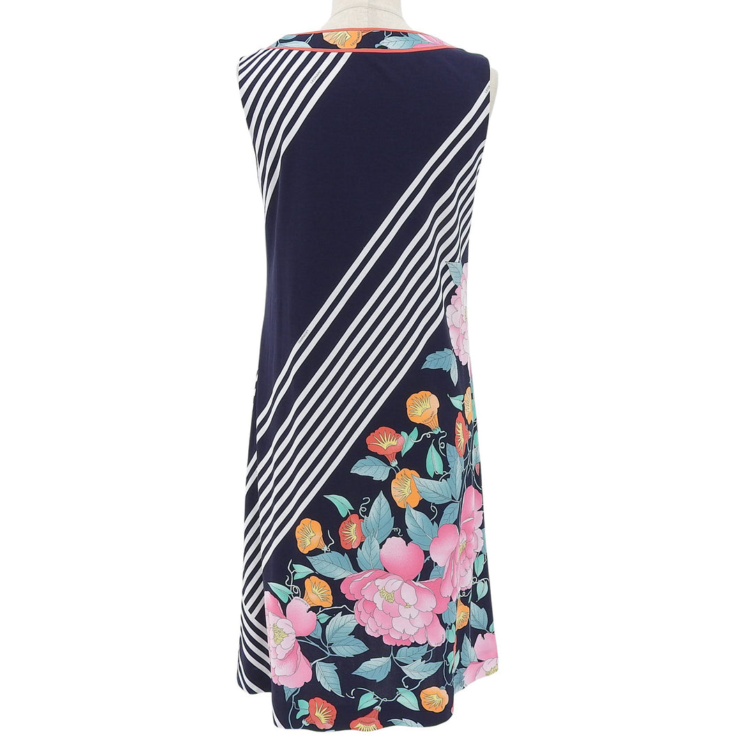 Excellent LEONARD FASHION one piece Floral sleeveless Multi Women 38 330802