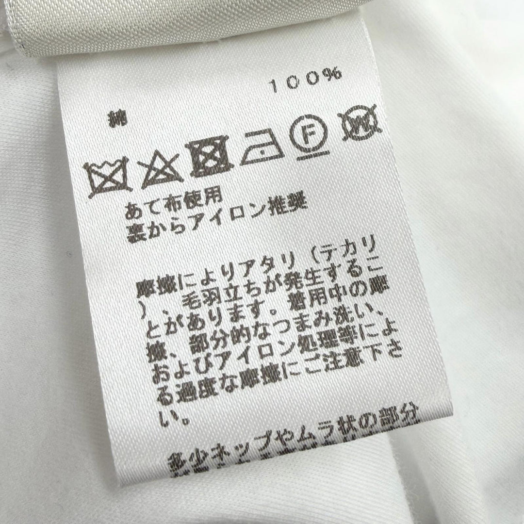 Great HERMES Short sleeve T-shirt white cotton Women 34