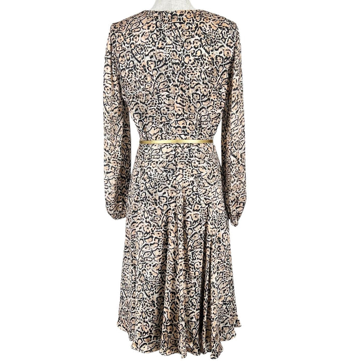 WEEKEND MaxMara one piece Leopard print belted multicolor Rayon Women 36