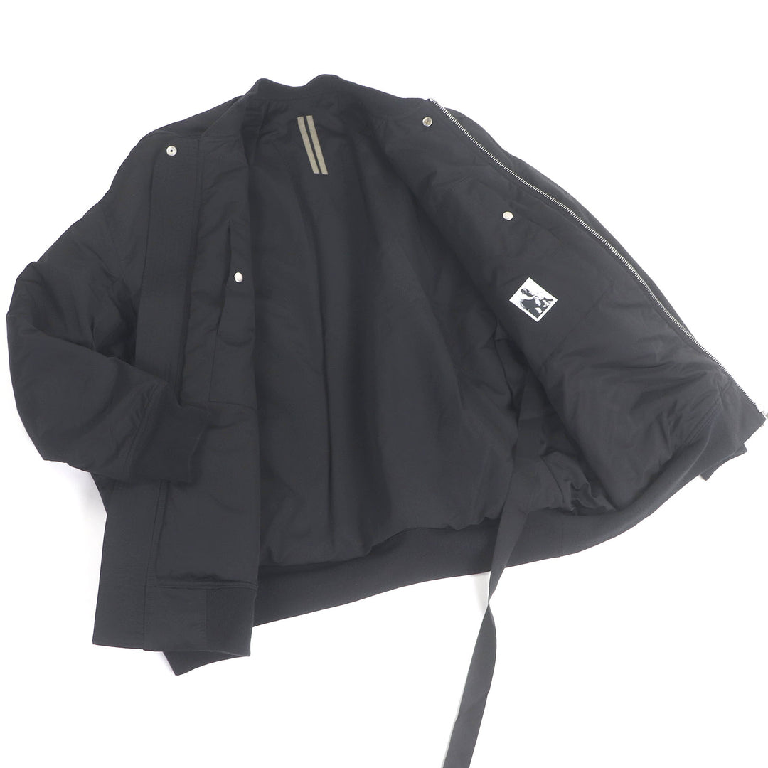 素晴らしいRICK OWENS DRKSHDW ブルゾン JUMBO FLIGHT ボンバージャケット ブラック