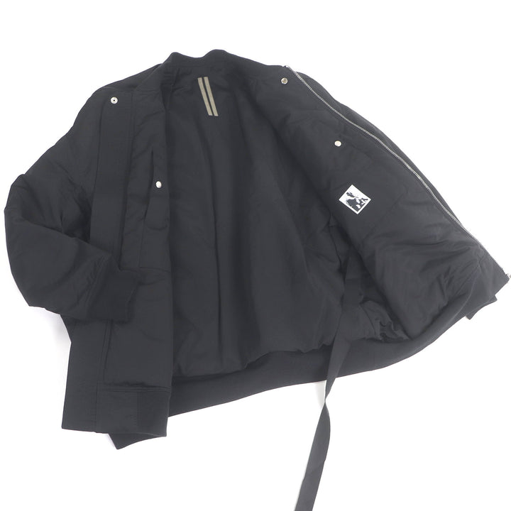 素晴らしいRICK OWENS DRKSHDW ブルゾン JUMBO FLIGHT ボンバージャケット ブラック