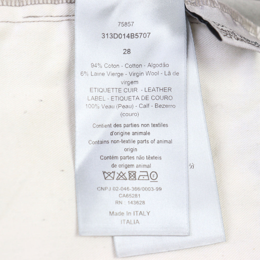 Discounted Great Christian Dior Pants gray cotton mens 28 313D014B5707