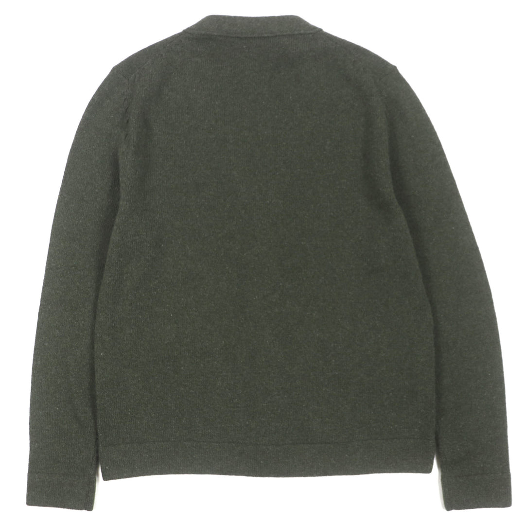 新品同様 DIOR カーディガン カーキ カシミア メンズ M 243M230AT474