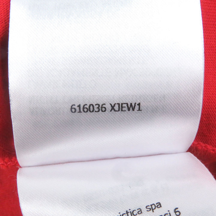 美品 GUCCI×adidas 半袖Tシャツ トレフォイル スリーストライプス レッド M 616036