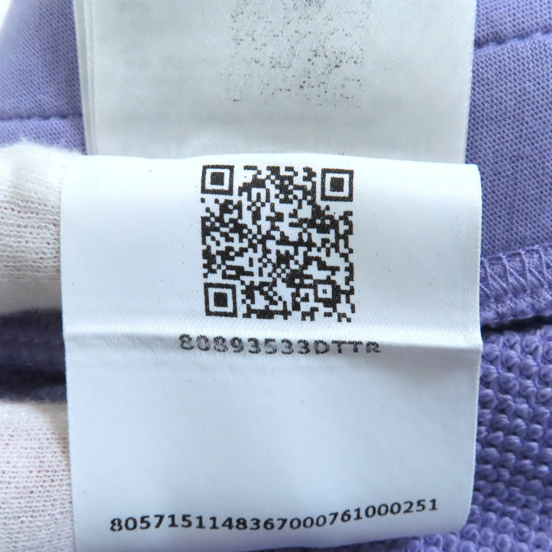 素晴らしい MONCLER パンツ スウェットボトム パープル コットン レディース XS