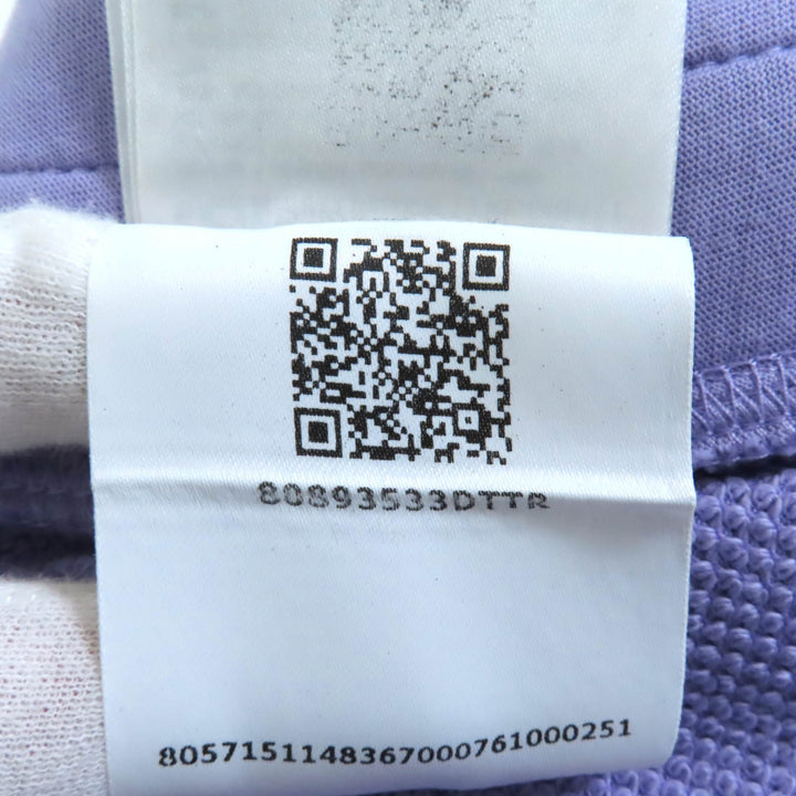 素晴らしい MONCLER パンツ スウェットボトム パープル コットン レディース XS