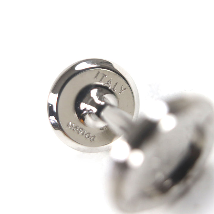 Excellent LOUIS VUITTON Cufflinks cufflinks LV circle Silver mens M68100