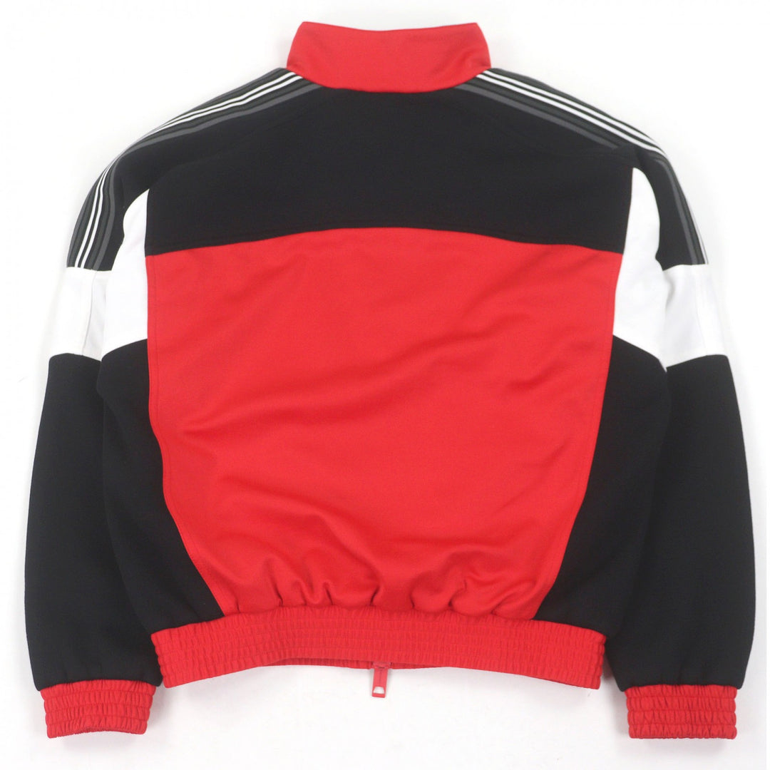 Excellent BURBERRY Blouson England Track Jersey Jacket Red