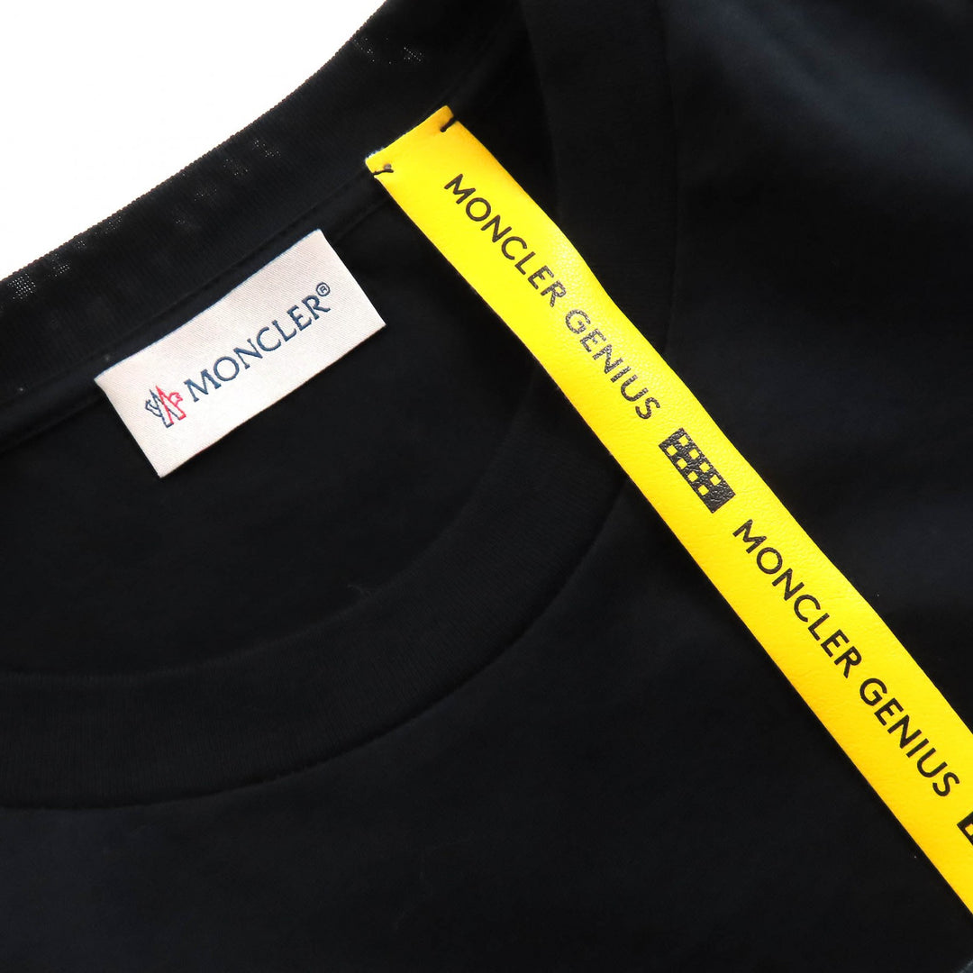 Great MONCLER GENIUS 4 Short sleeve T-shirt Simone Rocha Jeweled Logo Patch S