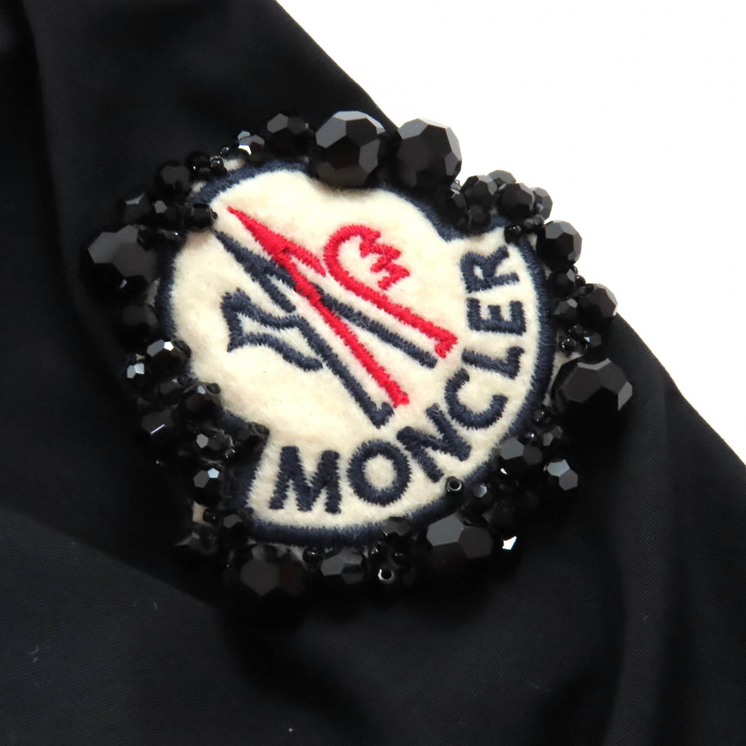 Great MONCLER GENIUS 4 Short sleeve T-shirt Simone Rocha Jeweled Logo Patch S