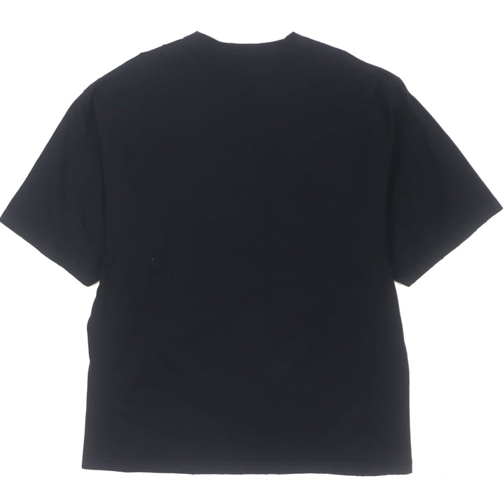 Great BALENCIAGA Short sleeve T-shirt black cotton mens S 661715
