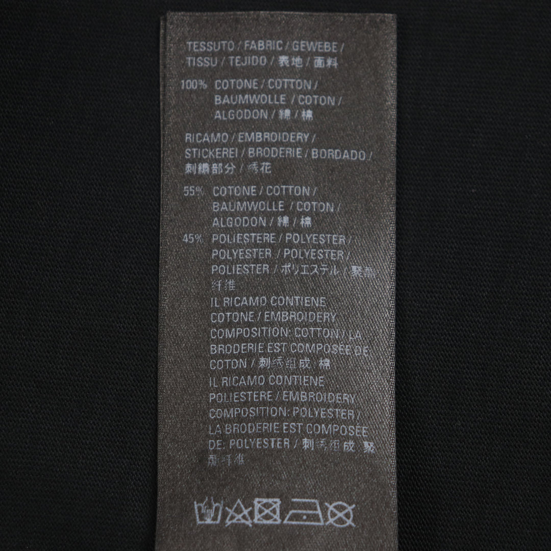 Great BALENCIAGA Short sleeve T-shirt black cotton mens S 661715