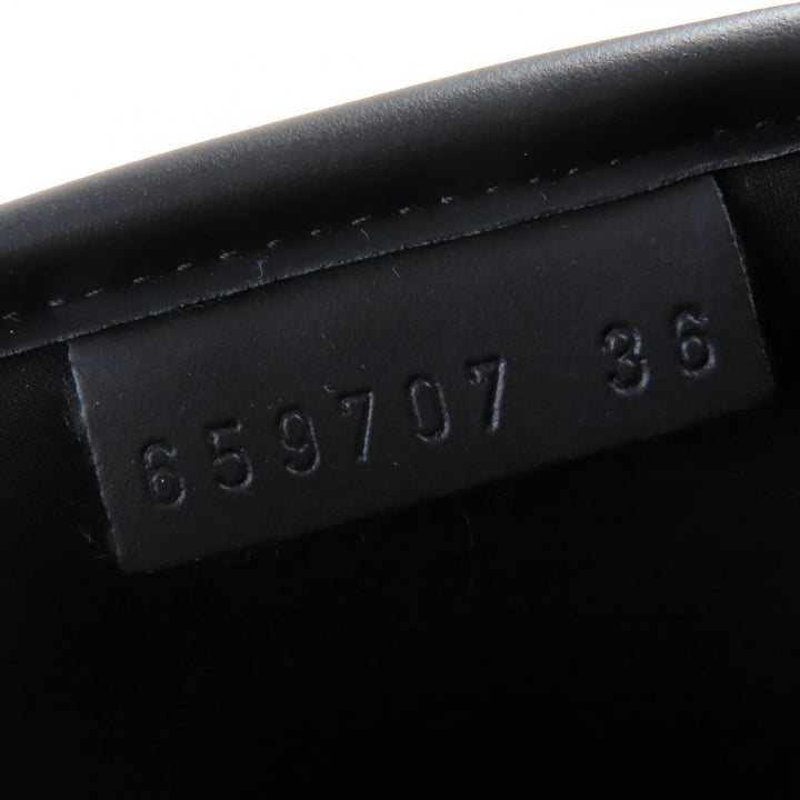 優れた GUCCI レインシューズ ホースビット ラバー ロングブーツ ブラック ラバー レディース 36 659707