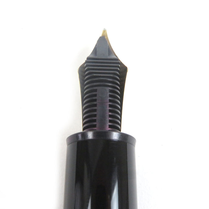 Great MONTBLANC fountain pen Meisterstck 149 Cap type Black gold 18K mens