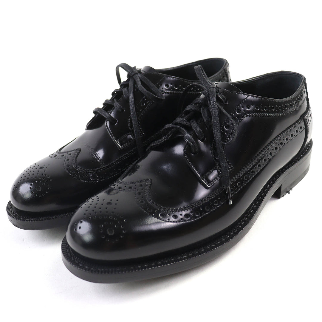 Great CELINE Leather shoes black leather Women 35.5