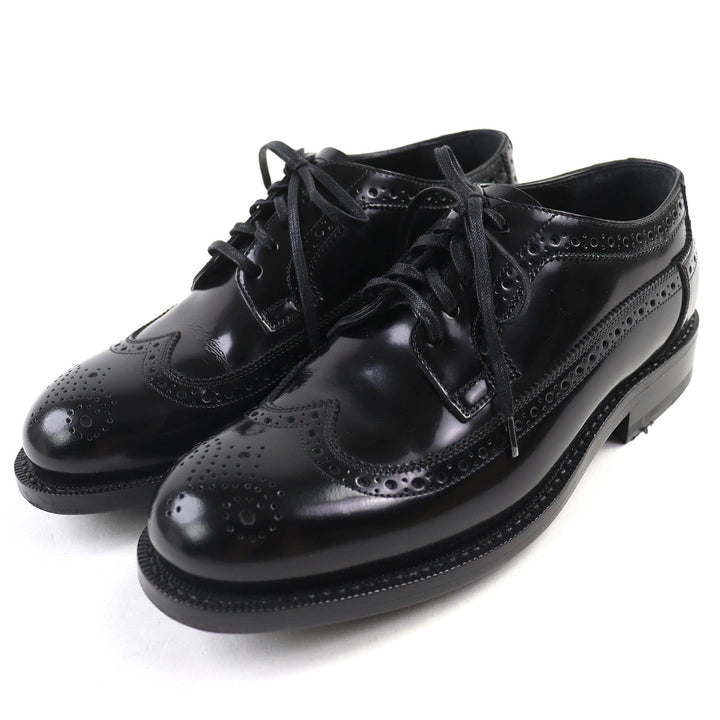 Great CELINE Leather shoes black leather Women 35.5