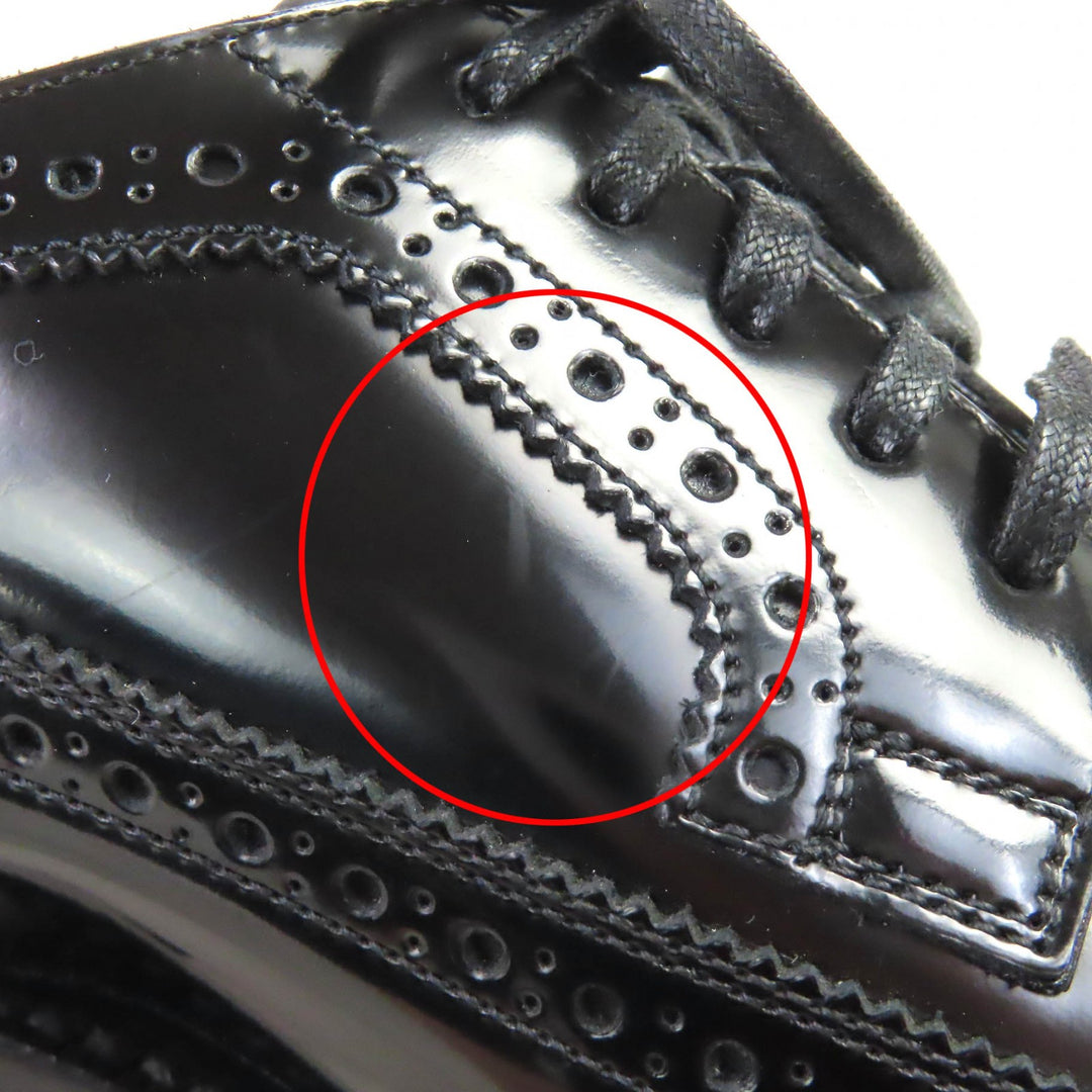 Great CELINE Leather shoes black leather Women 35.5