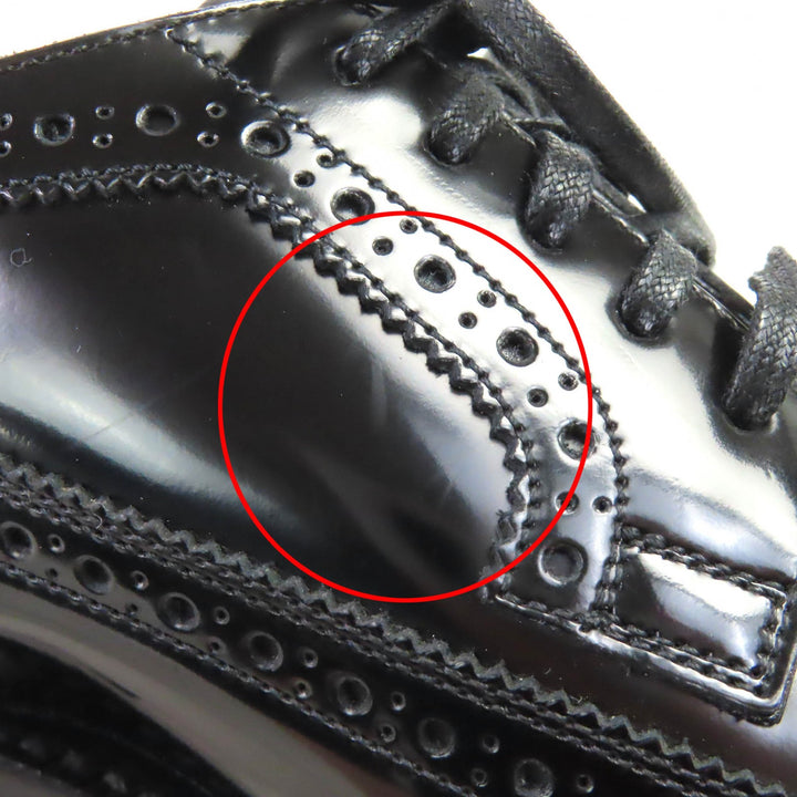 Great CELINE Leather shoes black leather Women 35.5