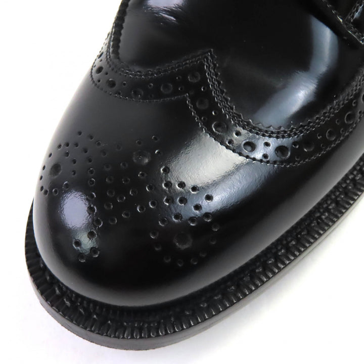 Great CELINE Leather shoes black leather Women 35.5