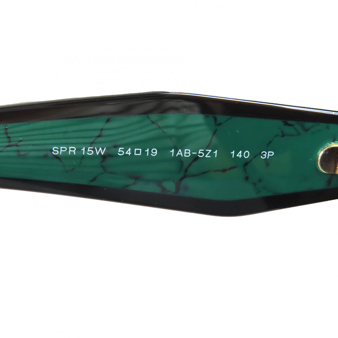 プラダ サングラス 偏光レンズ ブラック グリーン ー レディース SPR15W 1AB5Z1