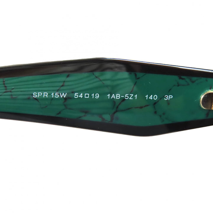 プラダ サングラス 偏光レンズ ブラック グリーン ー レディース SPR15W 1AB5Z1