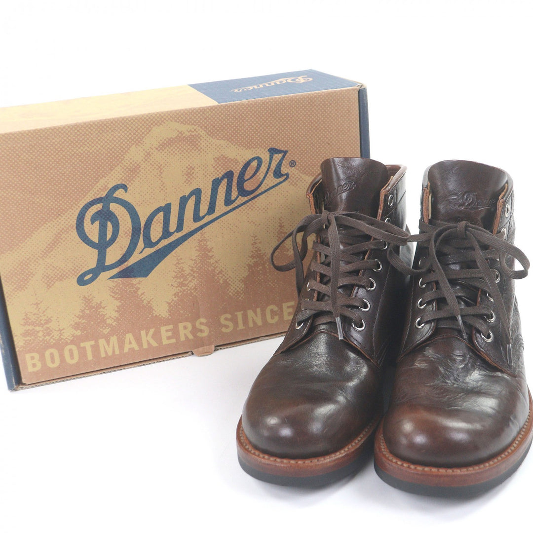 Very Good Danner Ankle boots Lace up Brown Cordovan mens 7 D511010