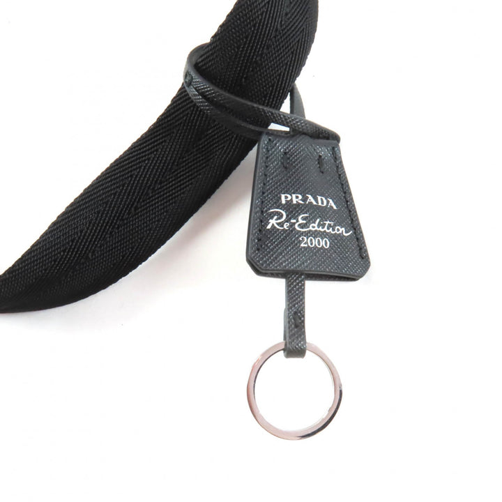 Pristine PRADA Handbag Re-Edition 2000 Re-Nylon mini bag black ー Women 1NE515