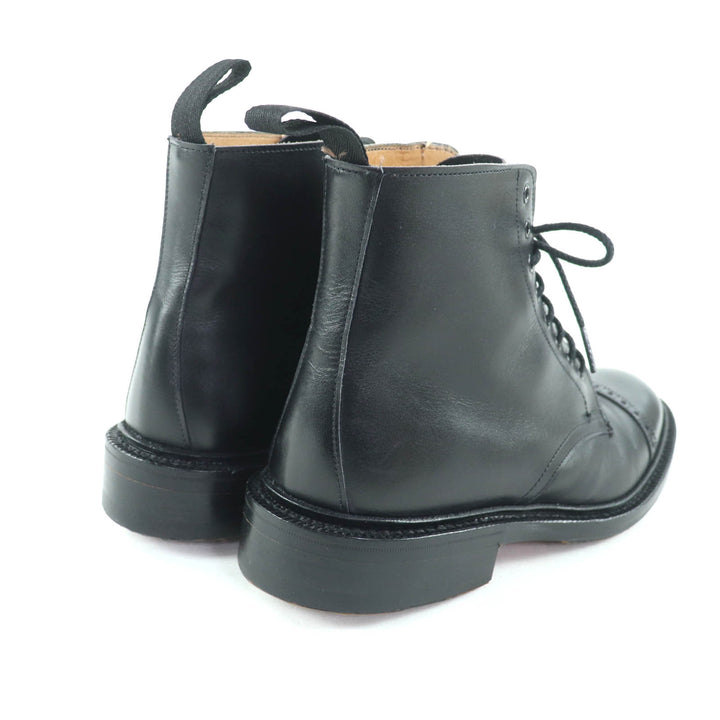 Great Tricker's short boots black leather Women 5