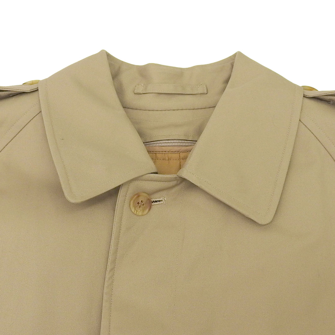 Great Burberrys trench coat construction, Nova check pattern lining, 2-way liner