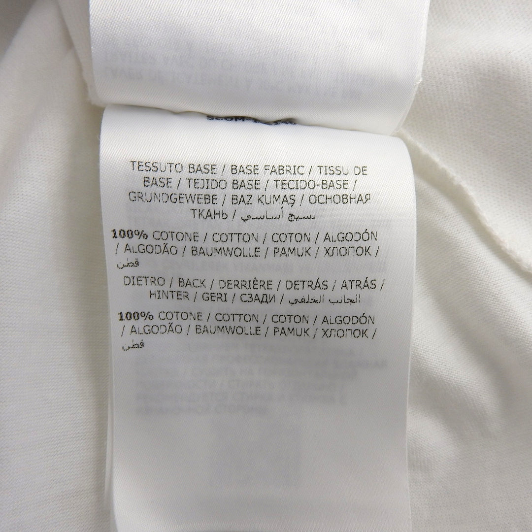 Great MONCLER Short sleeve T-shirt Embroidered logo, drawcord, chest pocket XS