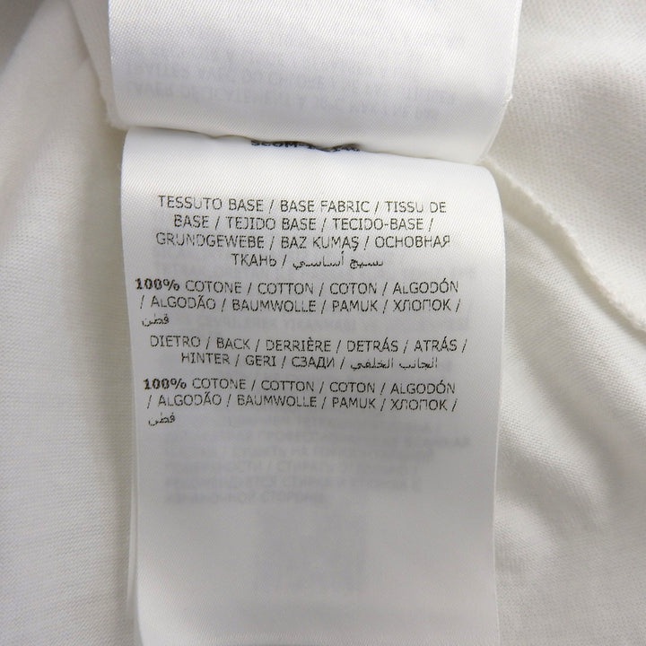 Great MONCLER Short sleeve T-shirt Embroidered logo, drawcord, chest pocket XS