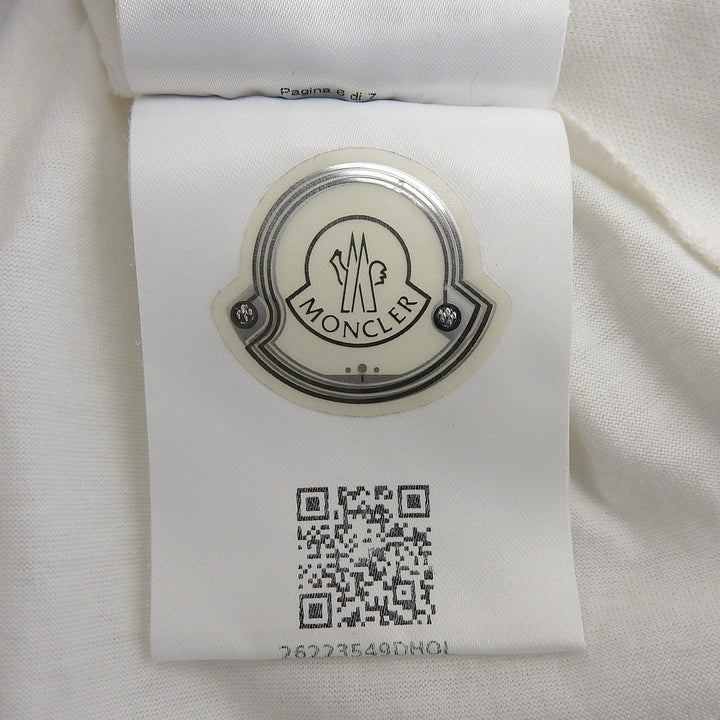 Great MONCLER Short sleeve T-shirt Embroidered logo, drawcord, chest pocket XS