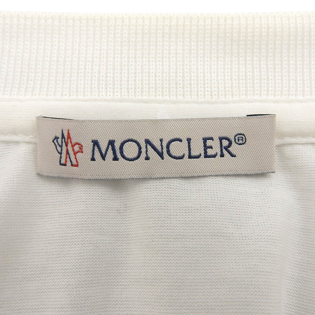 Great MONCLER Short sleeve T-shirt Embroidered logo, drawcord, chest pocket XS
