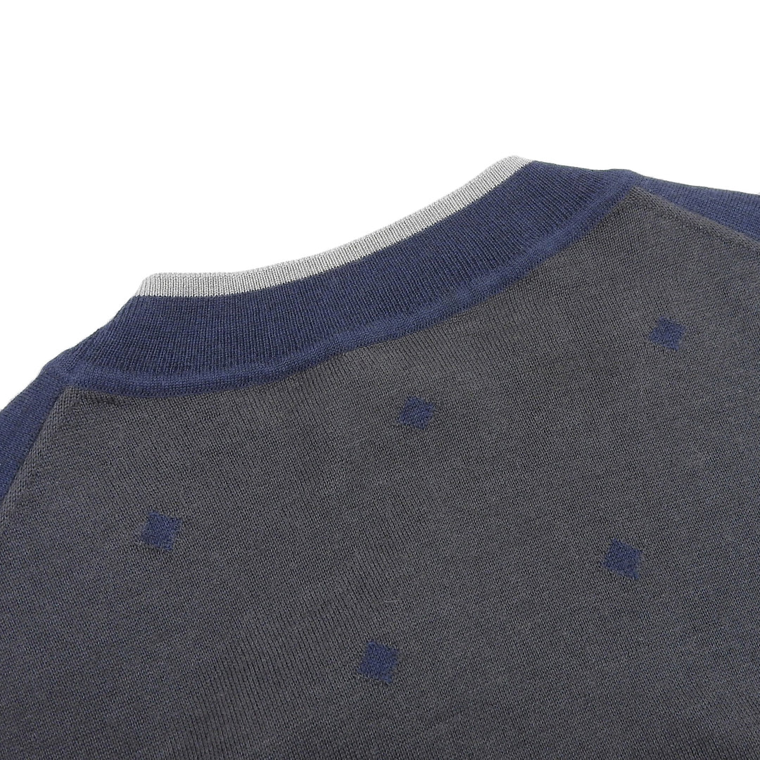 Pristine HERMES knit Harness of the court Short sleeve cashmere Women 36
