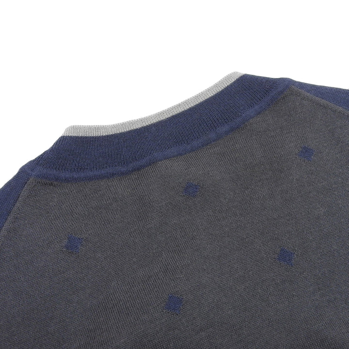 Pristine HERMES knit Harness of the court Short sleeve cashmere Women 36