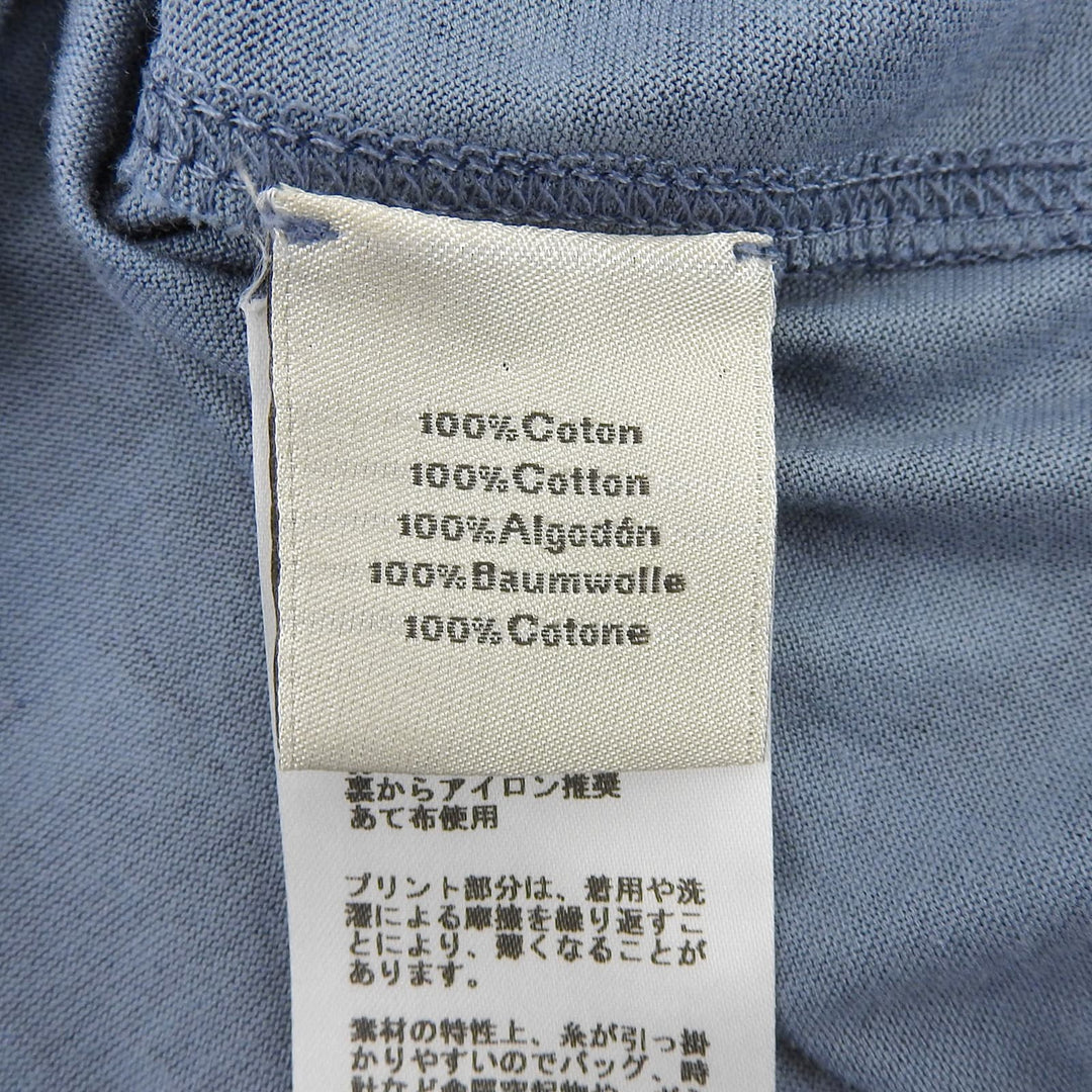 Excellent HERMES Short sleeve T-shirt Horse print short sleeve cotton L