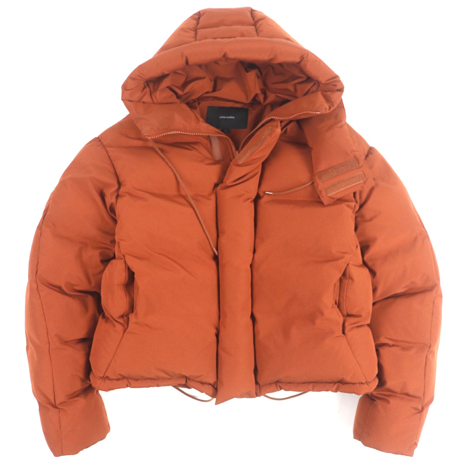新品未使用 entire studios SOA PUFFER SOOT L Great ENTIRE STUDIOS Down jacket SOA PUFFEE SOOT terracotta