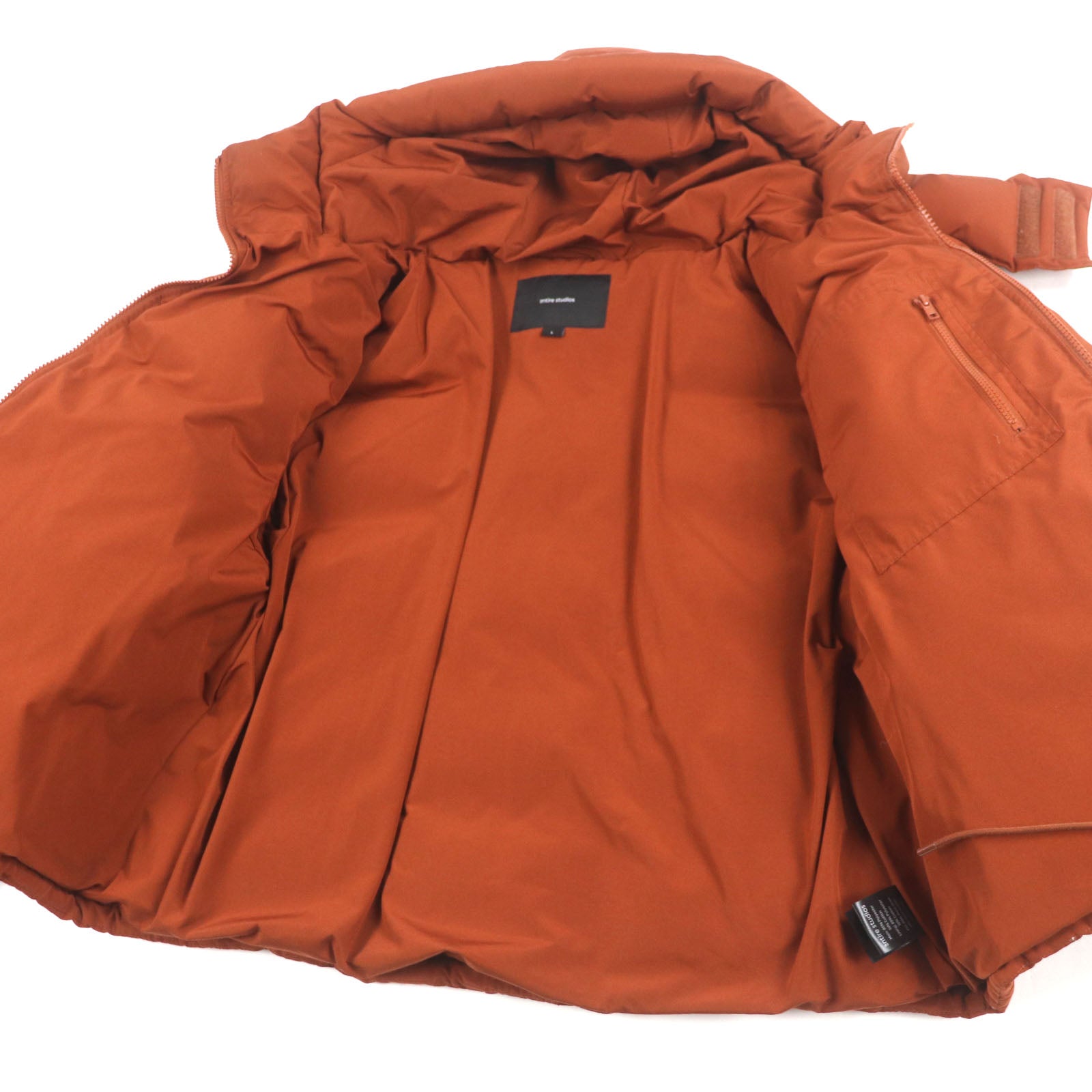 Great ENTIRE STUDIOS Down jacket SOA PUFFEE SOOT terracotta
